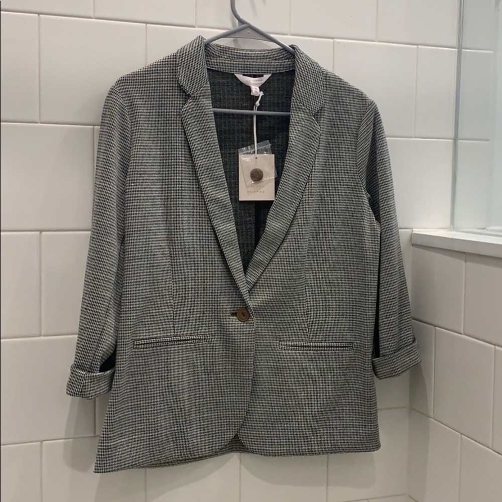 Lauren Conrad Houndstooth Style Blazer